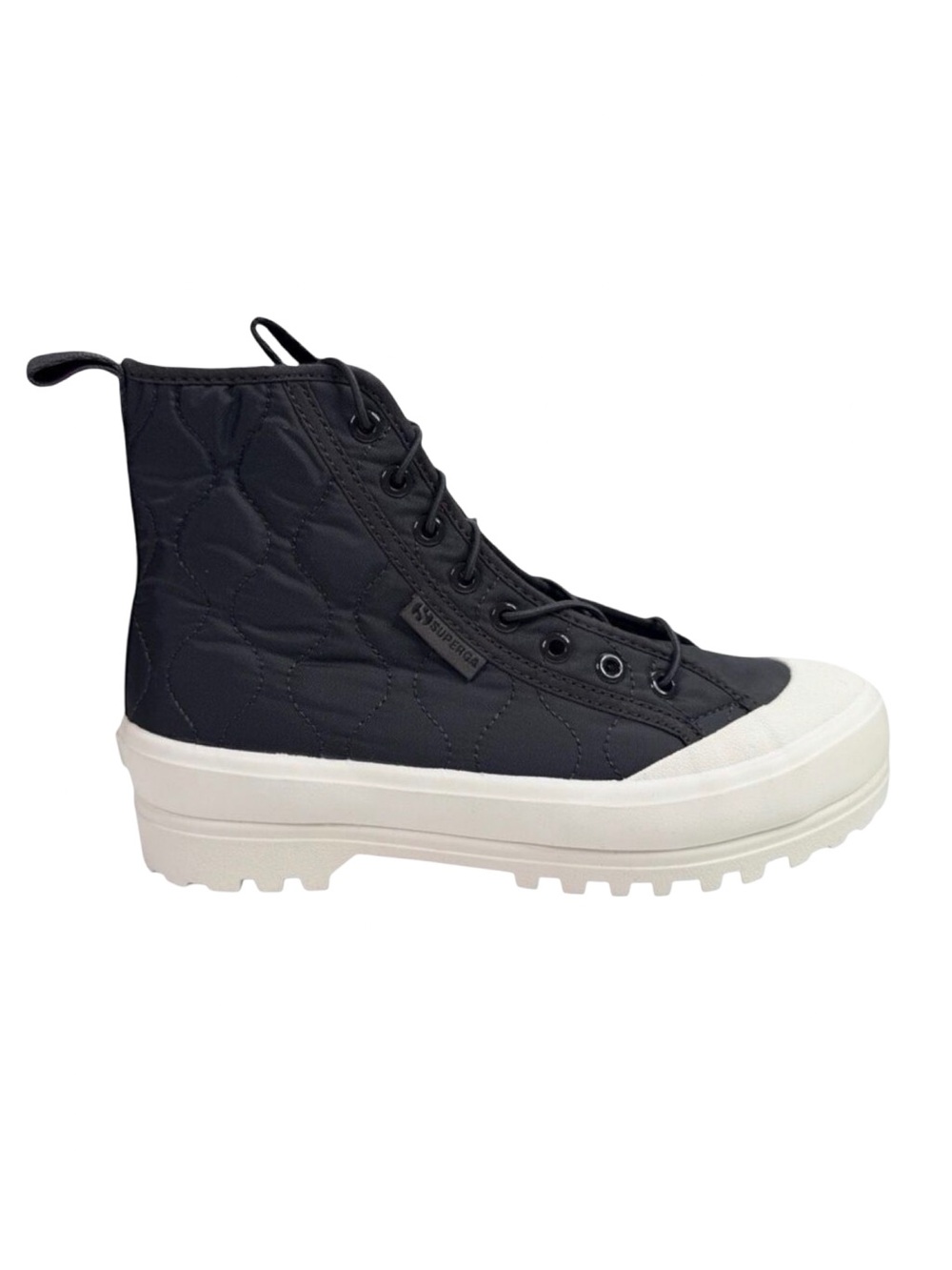 Superga 2644 Alpina Quilted Nylon Boots - Size 7.5
